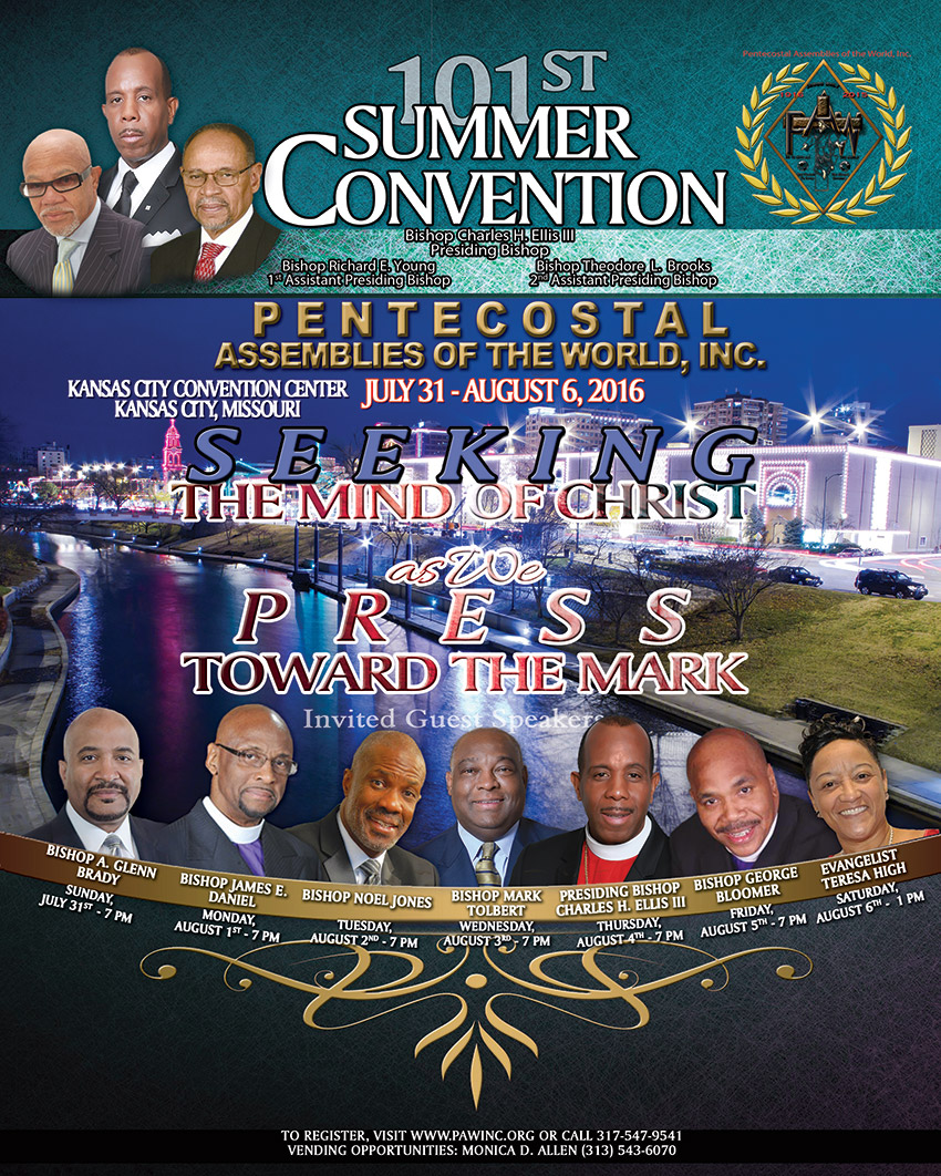 Pentecostal Assemblies Of The World 2024 Convention - Marin Sephira